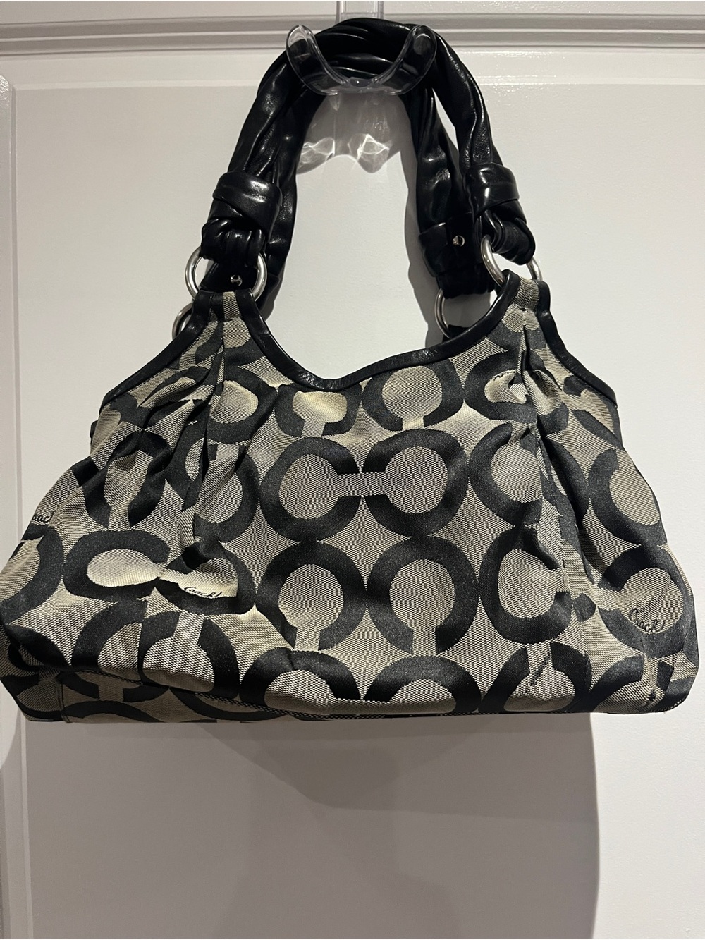 Coach Canvas Shoulder Bag